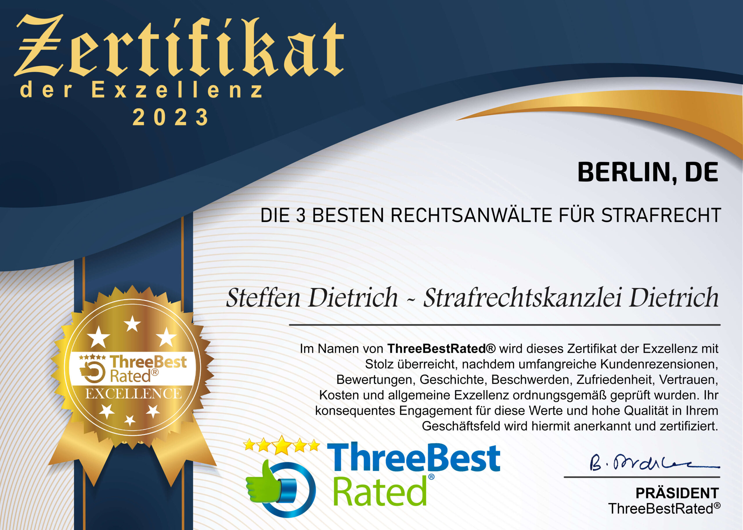 besten Rechtsanwälte für Strafrecht in Berlin